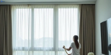 Delicate sheer drape cleaning willawong Matty Curtain Cleaning